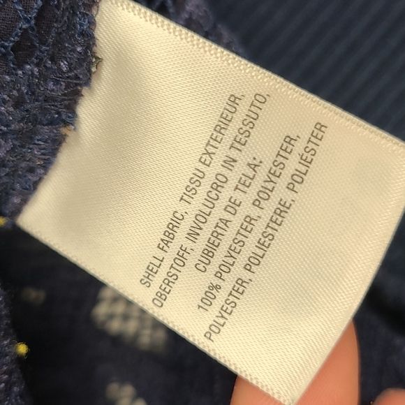 Elevenses Purple Embroidered Zip Up Jacket Size Small - Picture 6 of 7